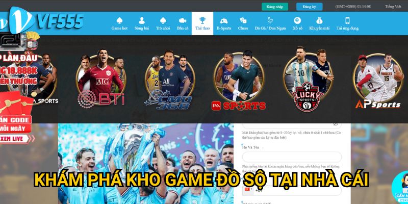 Trang chủ 23 Khám phá kho game đồ sộ tại nhà cái